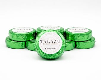 Vaporizadores de ducha con aromaterapia de eucalipto: sin colorantes ni aditivos (paquete de 8)