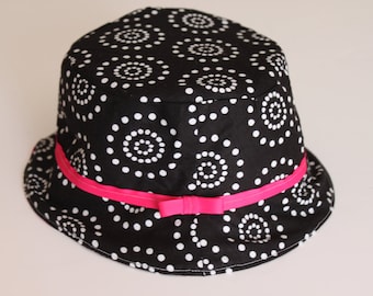 INSTANT DOWNLOAD Reversible Bucket Hat PDF Sewing Pattern By Hadley Grace Designs - Includes Sizes Baby to Adult