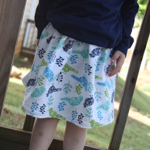 INSTANT DOWNLOAD Camery Twirly Skirt PDF Sewing Pattern includes Sizes Newborn up to 14 image 4