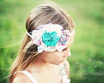 INSTANT DOWNLOAD Lily Headband PDF Pattern How to Ebook with a No Sew option