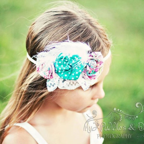 INSTANT DOWNLOAD Lily Headband PDF Pattern How to Ebook with a No Sew option