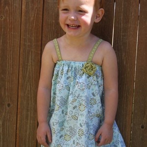 INSTANT DOWNLOAD Kayla Dress PDF Sewing Pattern Includes Sizes Newborn up to Size 14 image 3