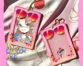 Date Everything! Dateviator Inspired Photocard Holder Keychain