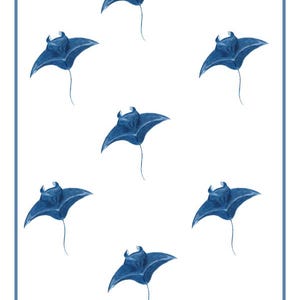 Illustrated “ray” bookmark - Soft and colorful reading accessory - Gift idea