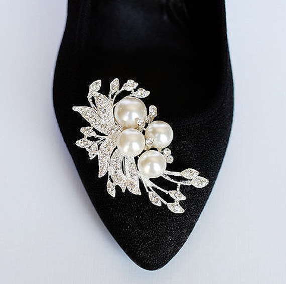 bridal shoe clips