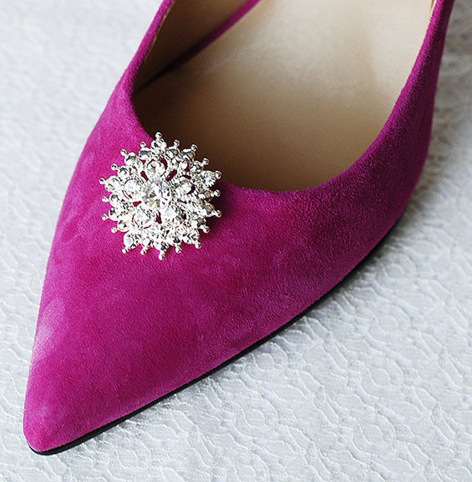 Bridal Shoe Clips Crystal Rhinestone Shoe Clips Wedding Party Etsy