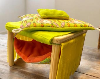 Hängemattengestell mit Hängematte und Zubehör