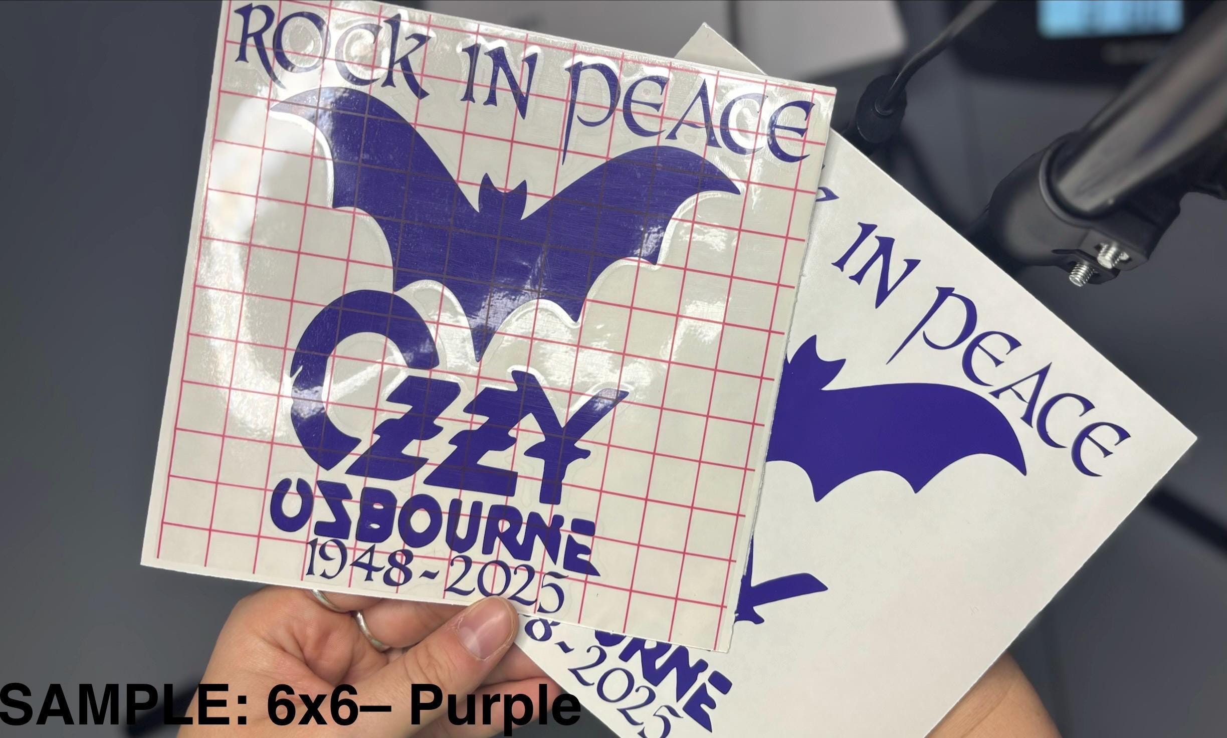 Ozzy Osbourne Bumper Car Stickers - Etsy