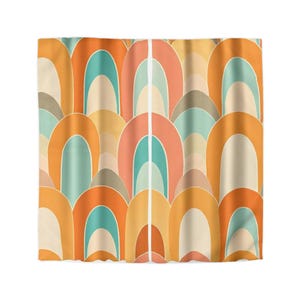 Retro Geometric Microfiber Duvet Cover, Boho Bedding, Modern Home Decor, Colorful Bedspread, Soft Touch, Gift for Home