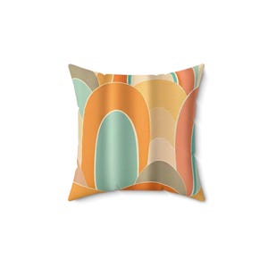 Boho Decorative Pillow, Modern Home Decor, Retro Design Cushion, Cozy Living Room Accent, Gift for Friends and Family