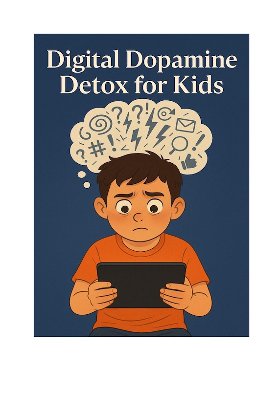 Digital Dopamine Detox for Kids PDF | 7-Day Screen Reset Plan + 50 Screen-Free Activities | Parent Guide & Printables