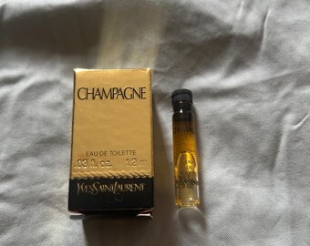 Miniature Yves Saint Laurent Champagne 1.2ml rare vintage