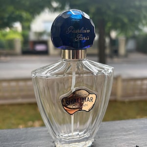 Shalimar Guerlain vintage eau de parfum bottle 75ml rare edition