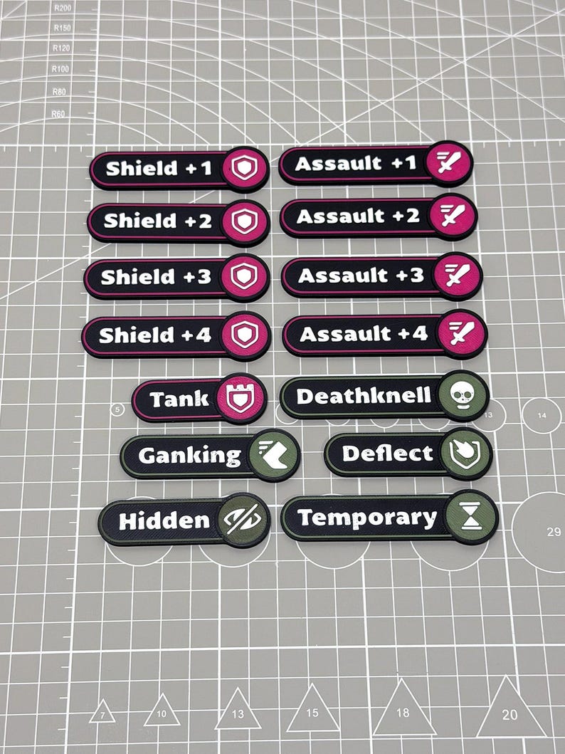 Riftbound Tokens (english) STL (digital File) - Etsy