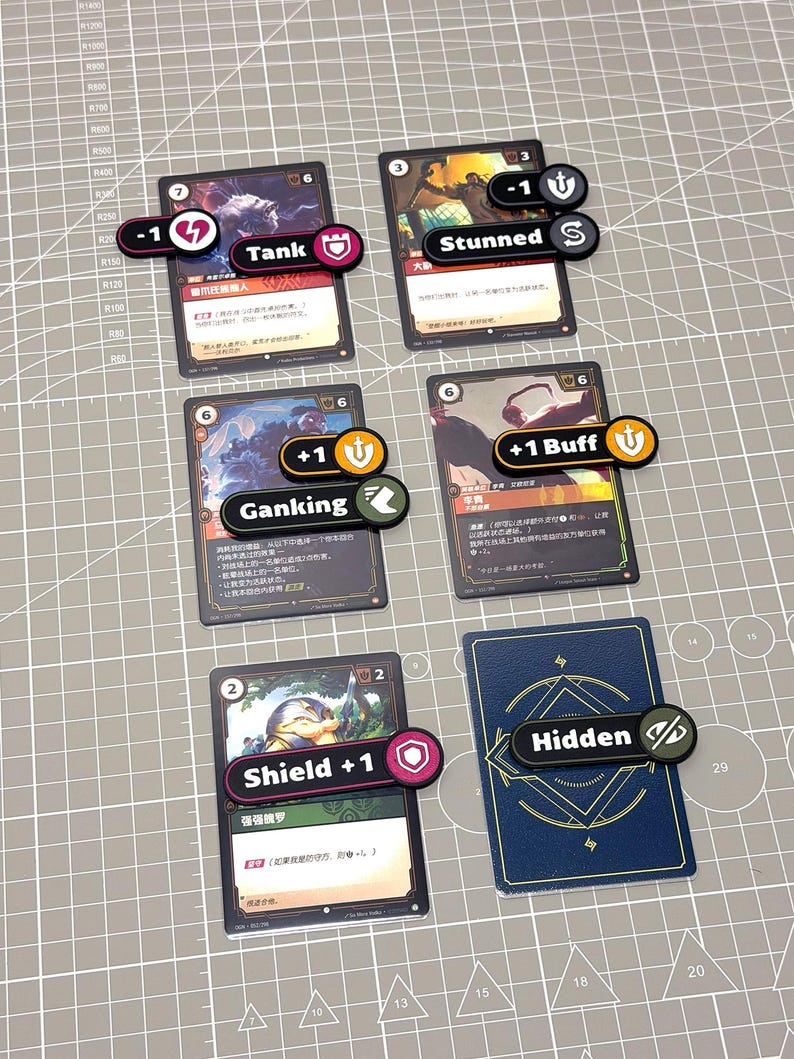 Riftbound Tokens (english) STL (digital File) - Etsy