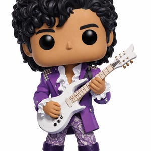 Prince & The Revolution STL-fil – 3D-utskrivbar figur – Purple Rain 1984 – Samlarobjekt med fankonst – Musikgåva – Minneapolis