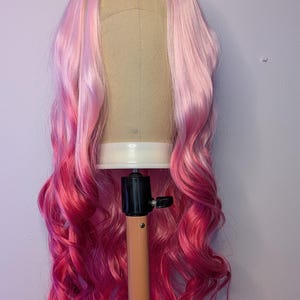 Ombre Pink Wig