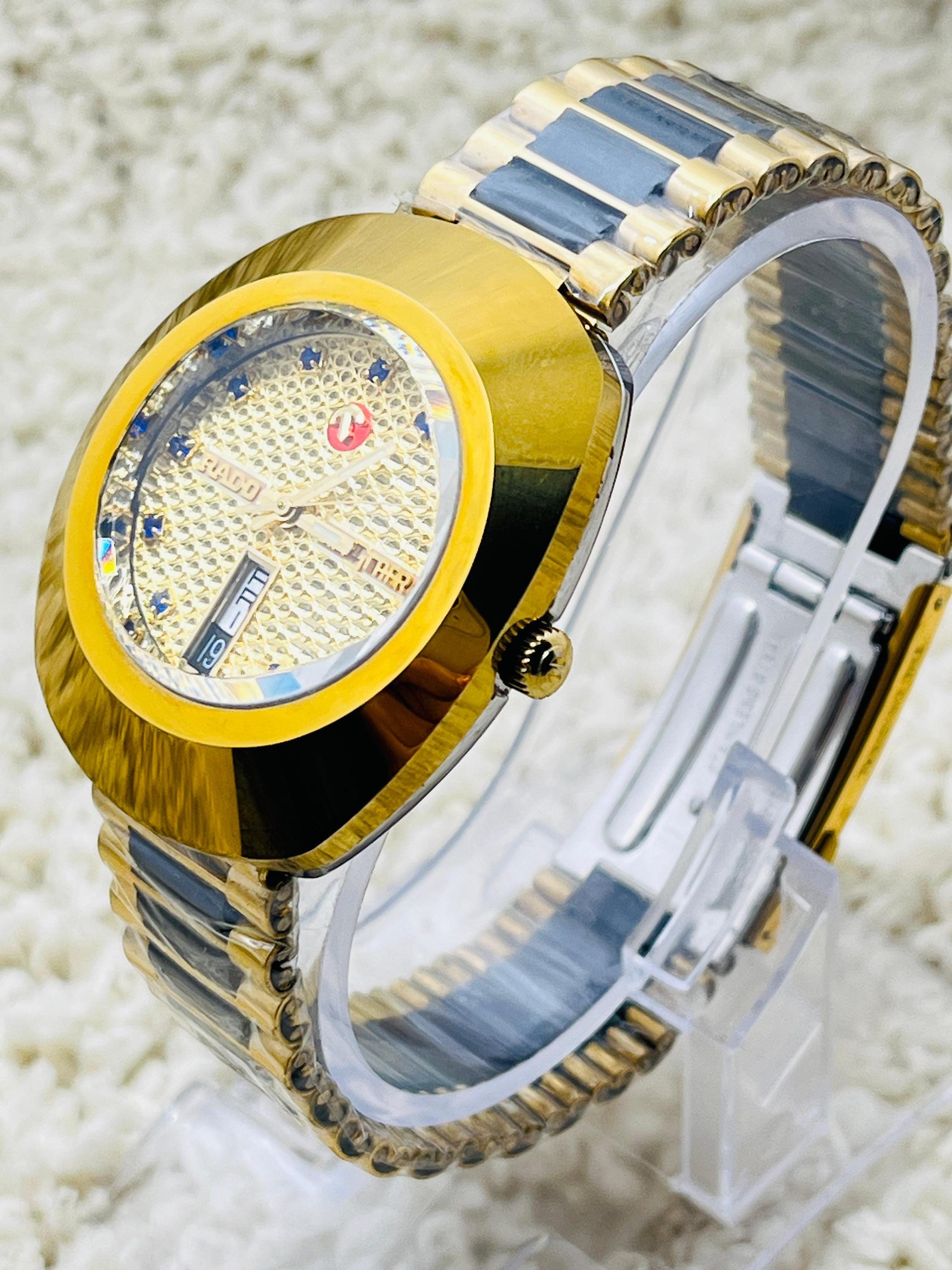 Vintage Refurbished RADO DIASTAR Automatic Watch| Golden Dial 25