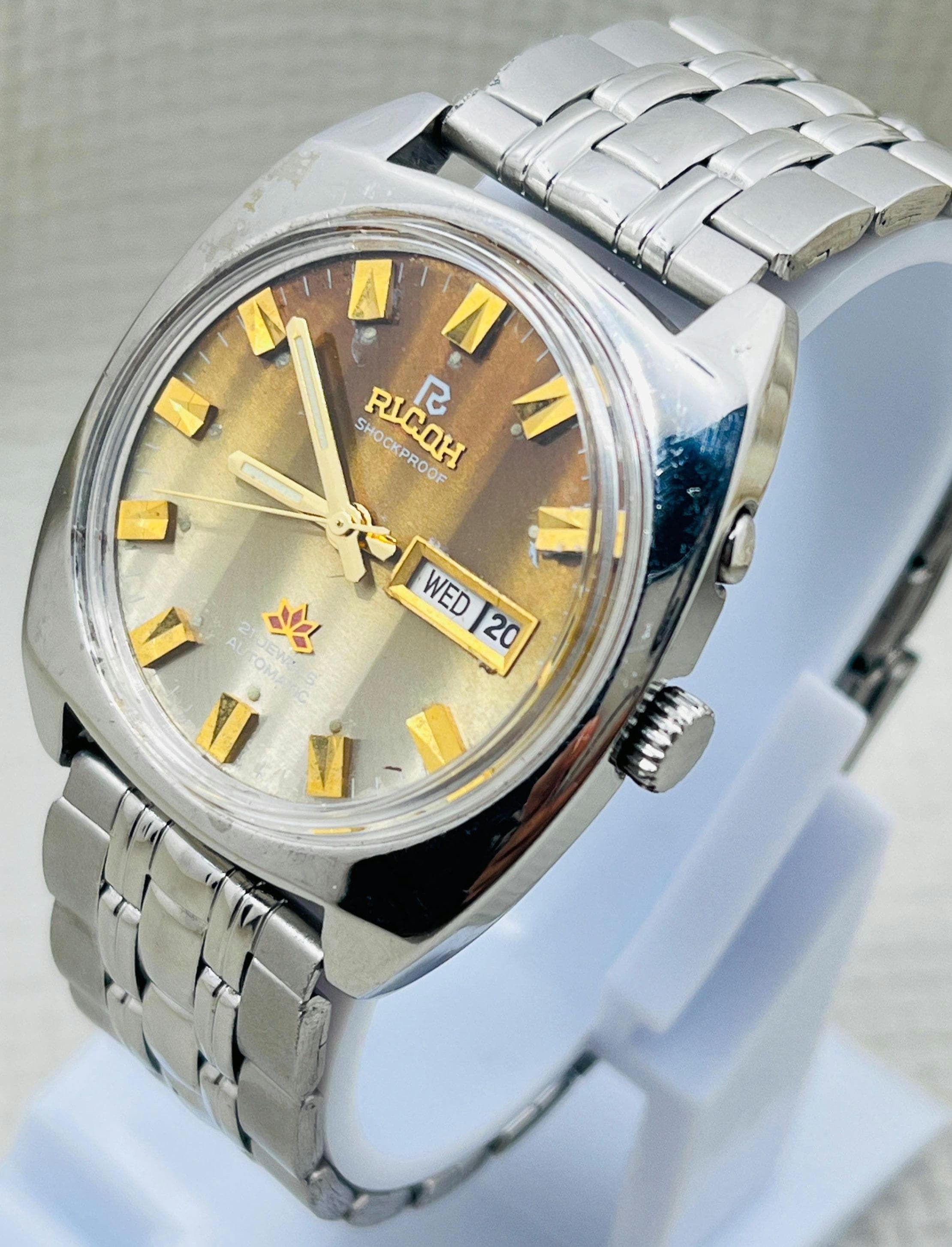 Gold ricoh watch - Etsy 日本