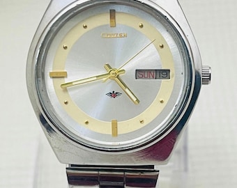 Vintage Refurbished Citizen Automatic Watch| Silver Dial 8200A