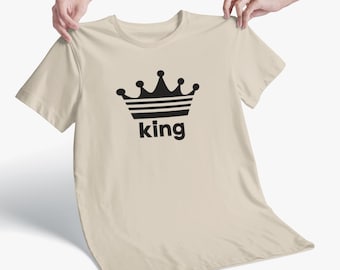 King Crown Shirt: Empowerment Tee for Men