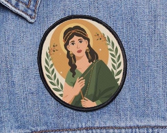 Naszywka z boginią Demeter | Symbol żniw, odnowy i boskiej siły kobiecej