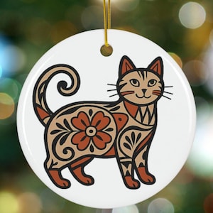 Acoma Pottery Cat - Etsy