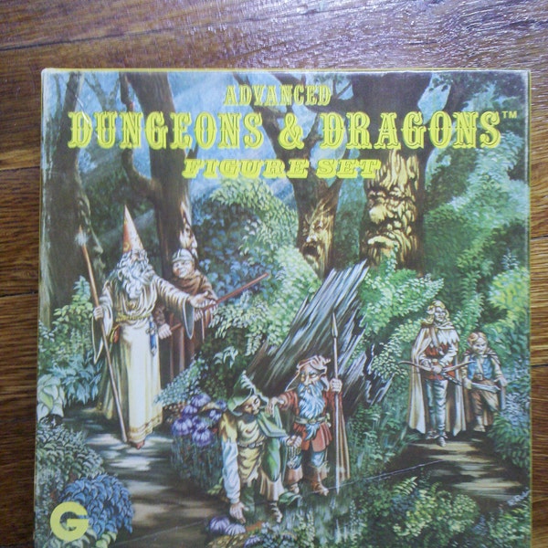 Advanced Dungeons and Dragons Figure Set of 20 Miniatures "Woodland Adventurers"