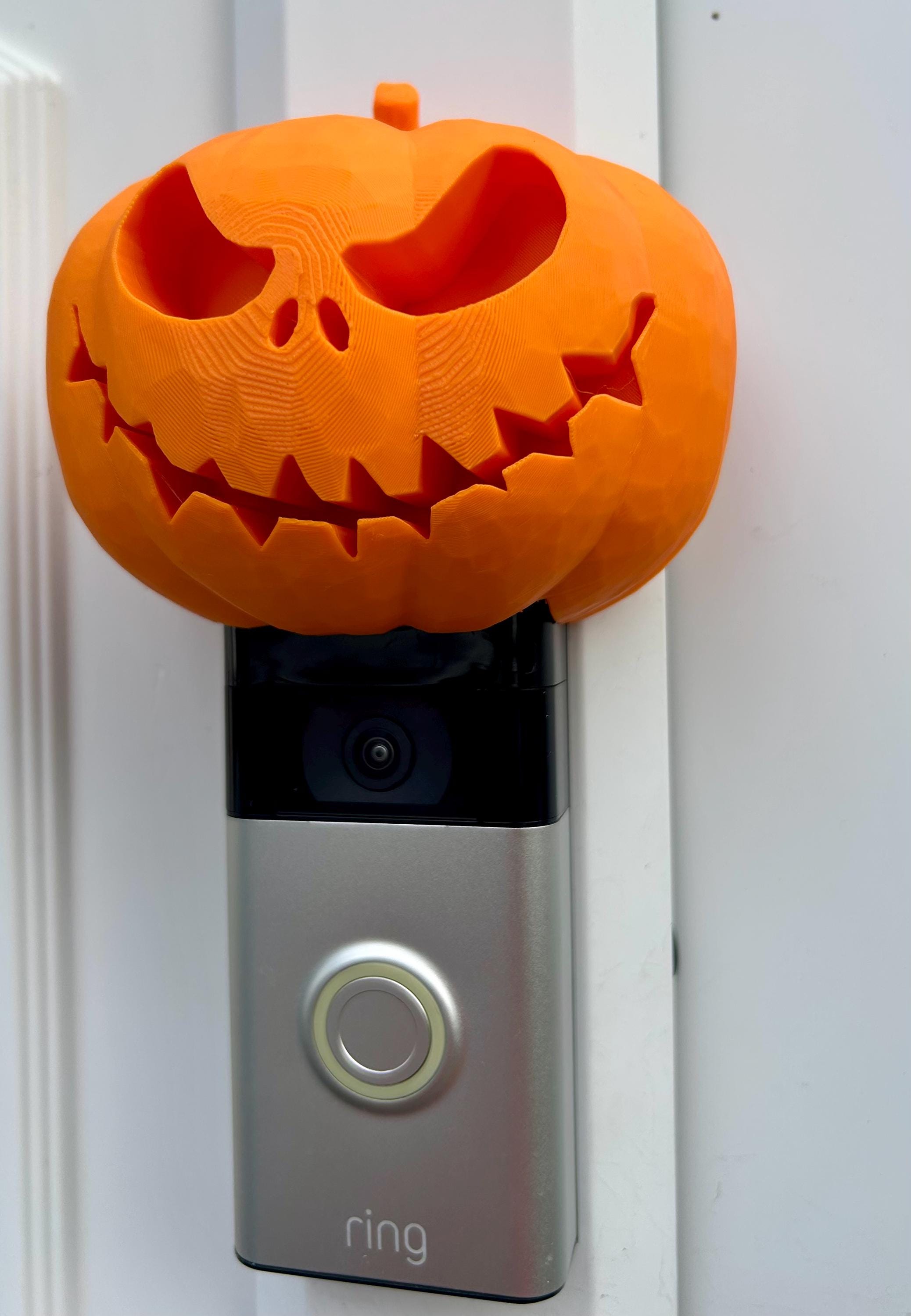 Halloween Funny Doorbell Camera Videos Halloween SCARY Pumpkin
