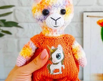 Llama - Amigurumi Pattern Crochet