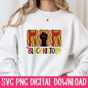 Imagem PNG do Mês da História Negra, com pinceladas estilizadas representando mulheres (Download Digital)