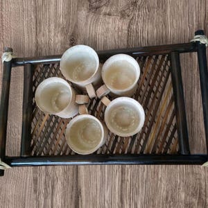Handmade Bamboo Tray, Serving Tray, Breakfast Tray, Bamboo Home Decor, Eco-Friendly Tray, Rustic Kitchen Decor