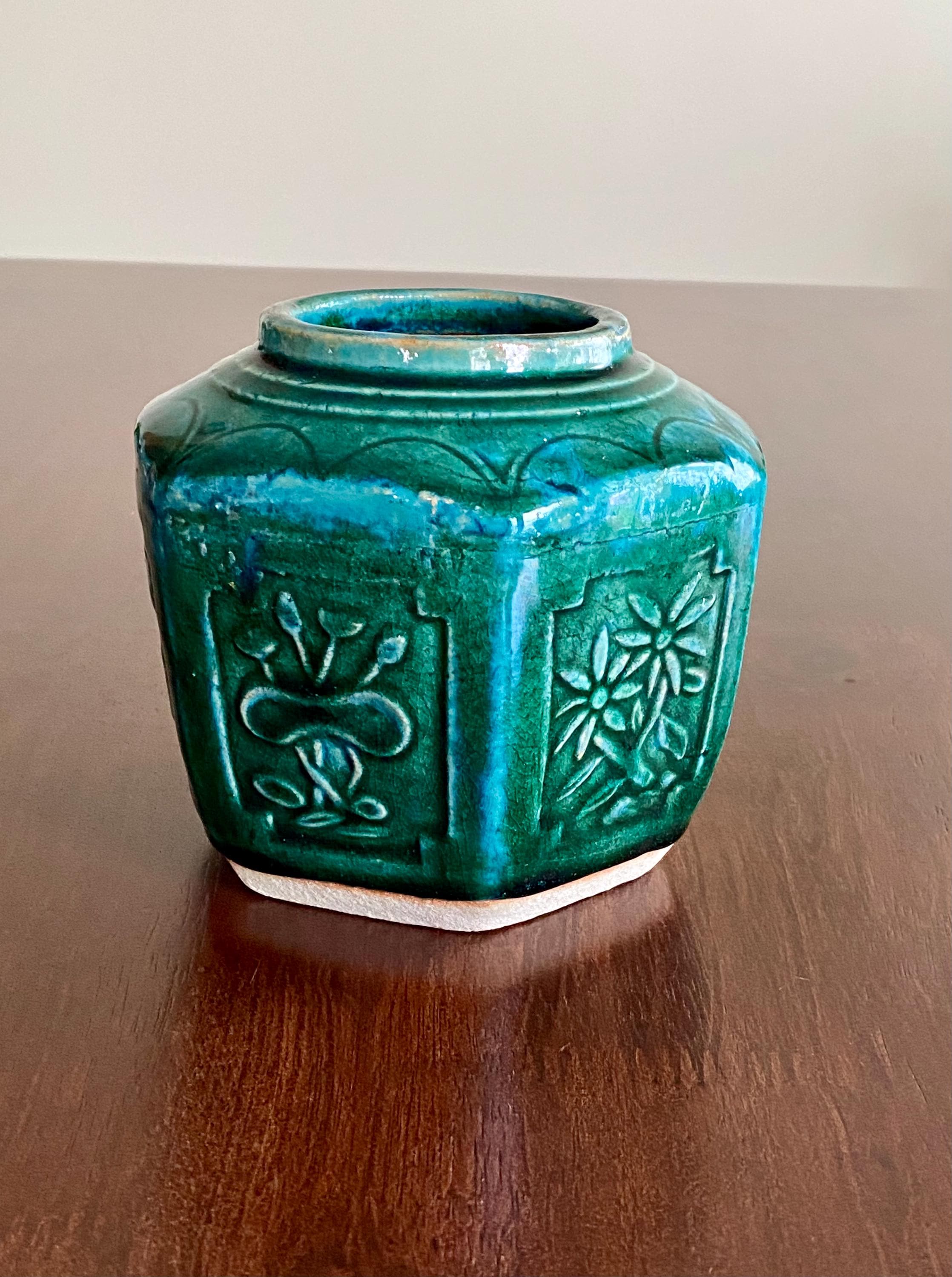 Antique Chinese Green Pottery - Etsy