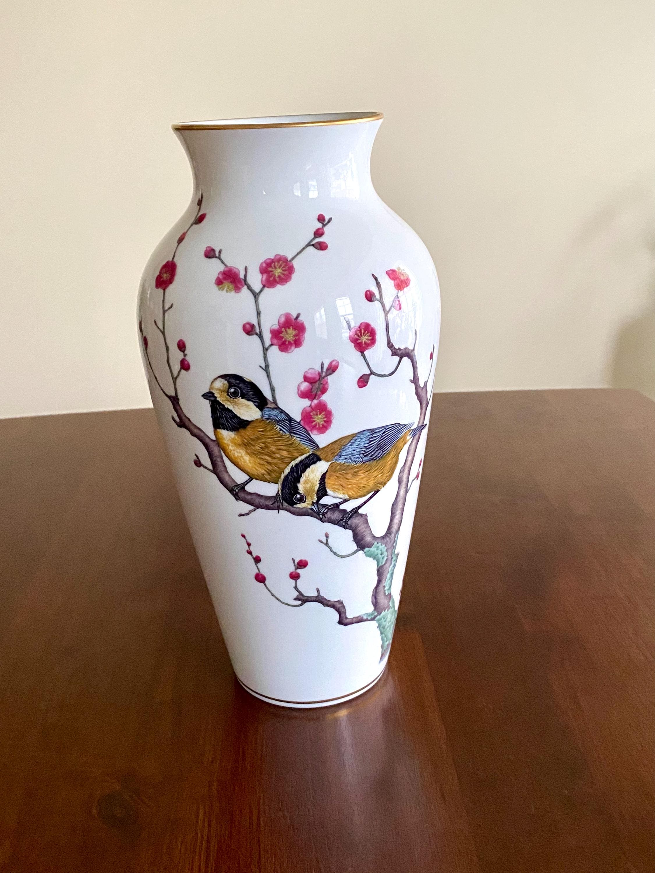 Franklin Porcelain Vase - Etsy