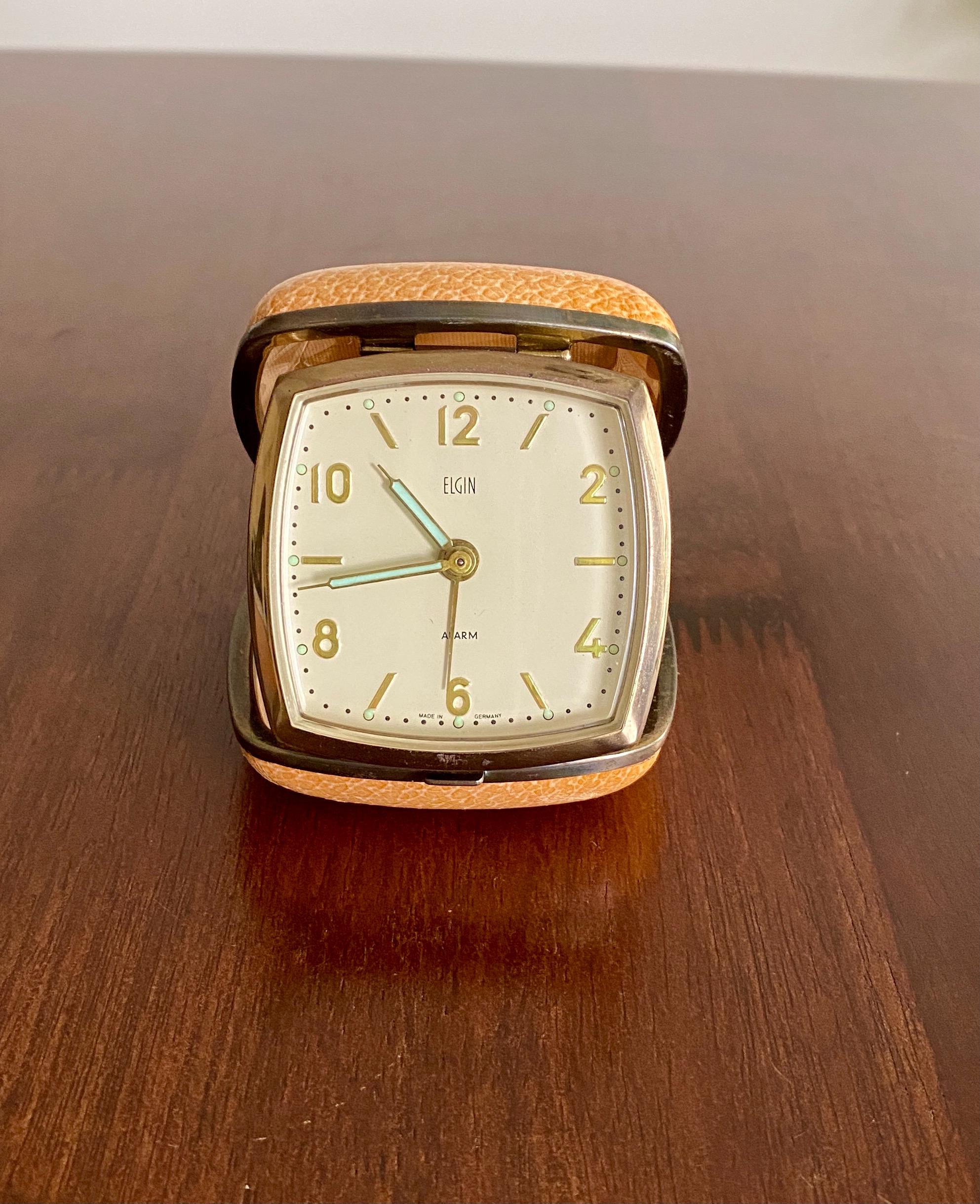 Elgin Travel Clock - Etsy