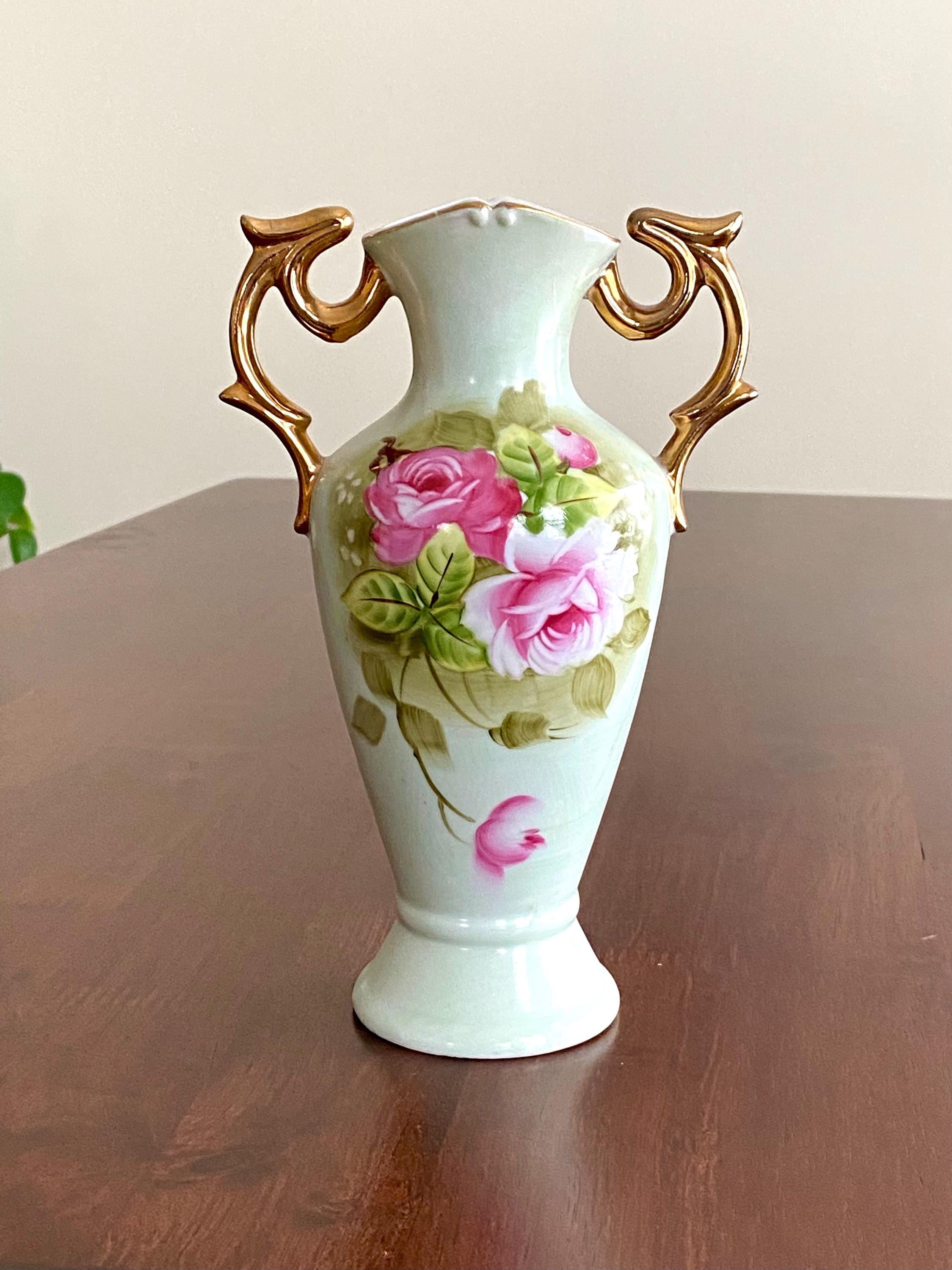 Heritage Green Vase - Etsy