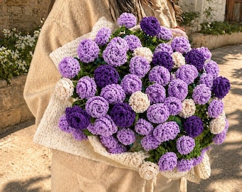 Handgemaakte gehaakte rozendeken, bloemen gehaakte bloemdeken, gepersonaliseerde naamdeken, cadeau voor moeder, Moederdagcadeau, esthetische deken