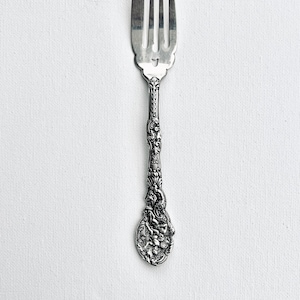 Sterling VERSAILLES Salad Fork, Antique Gorham Silver Flatware Dessert Fork, Weddings