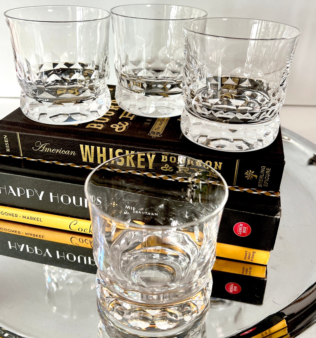 MCM Kosta BODA Whiskey Old Fashioned Cocktail Glasses 10 Oz. Etsy