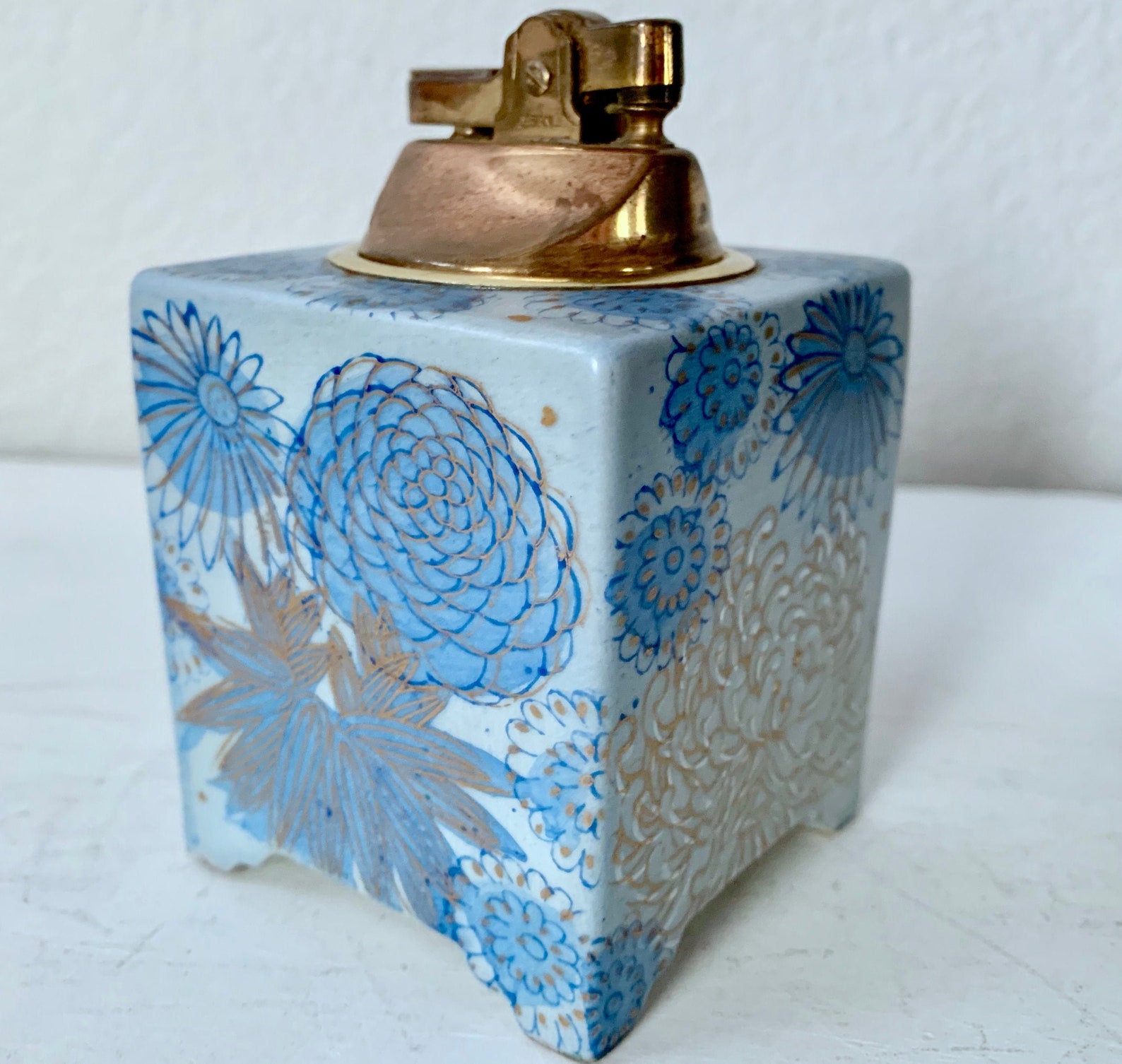 Vintage PORCELAIN Japanese Lighter Oriental Decor Unique Etsy