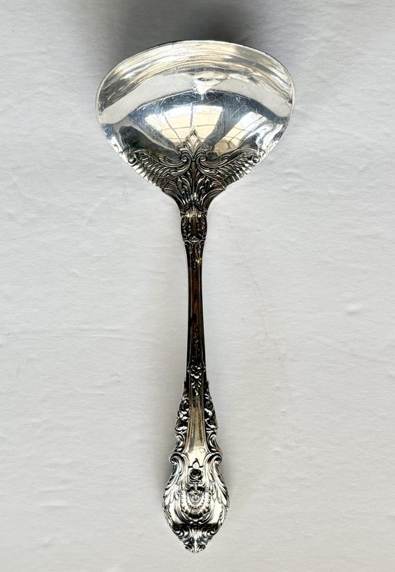 クリストフル グレービーレードル スターリングシルバー クリストフル グレービーレードル スターリングシルバー