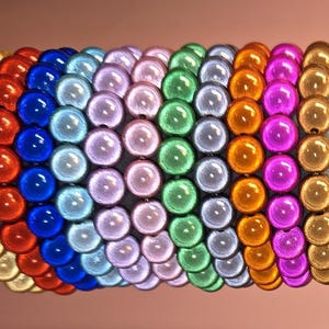 elastisches Armband mit Magical Beads, Miracle Beads in verschiedenen Farben, kleines Geschenk