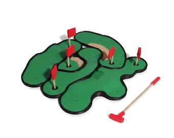 Campo de minigolf de escritorio