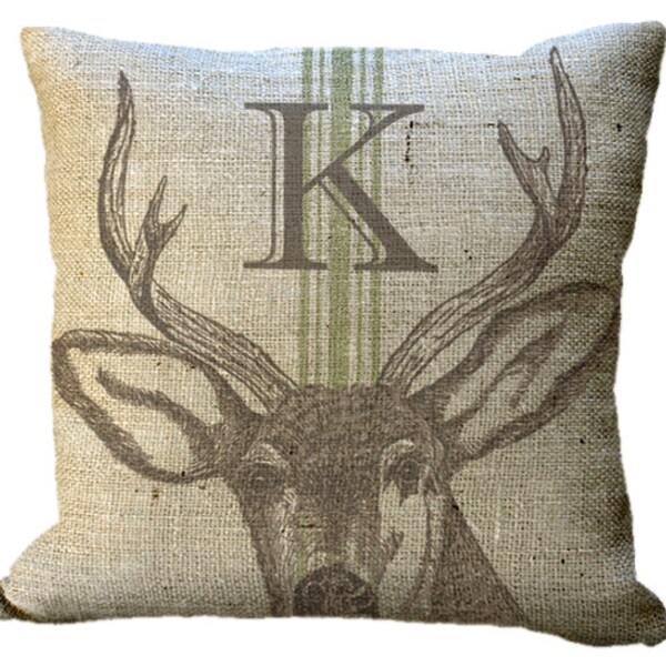 Deer Pillow Cover Etsy