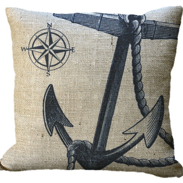 Burlap Pillow Covers Etsy