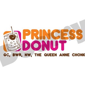 Image Files for Dungeon Crawler Carl: Princess Donut Coffee Logos
