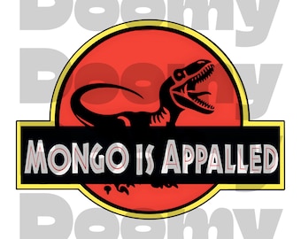 Descarga digital de Mongo Is Horrored: archivo PNG inspirado en Carl de Dungeon Crawler