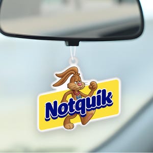 Notquik Funny Car Air Freshener, New Driver Gift, Fun Car Accessory, Funny Car Gift, Scented Gift, Novelty Car Present, Car Gift
