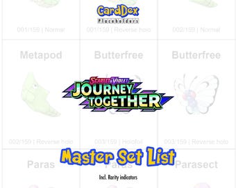 Pokémon SV09 Gemeinsame Reise Meister Set Sammelmappe Tracker (PDF) Platzhalter