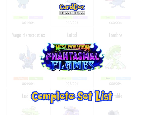 me02 pokemon card list EN] Pokémon Phantasmal Flames ME02 Sleeved Booster Pack